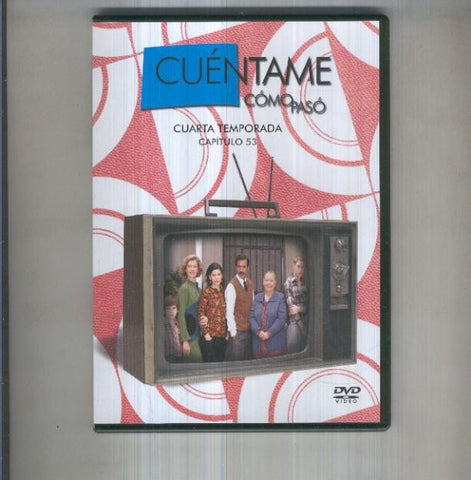DVD: Cuentame como paso, numero 013, cuarta temporada, capitulo 053