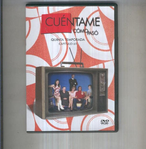 DVD: Cuentame como paso, numero 021, quinta temporada, capitulo 061