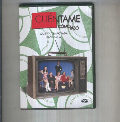 DVD: Cuentame como paso, numero 022, quinta temporada, capitulo 062