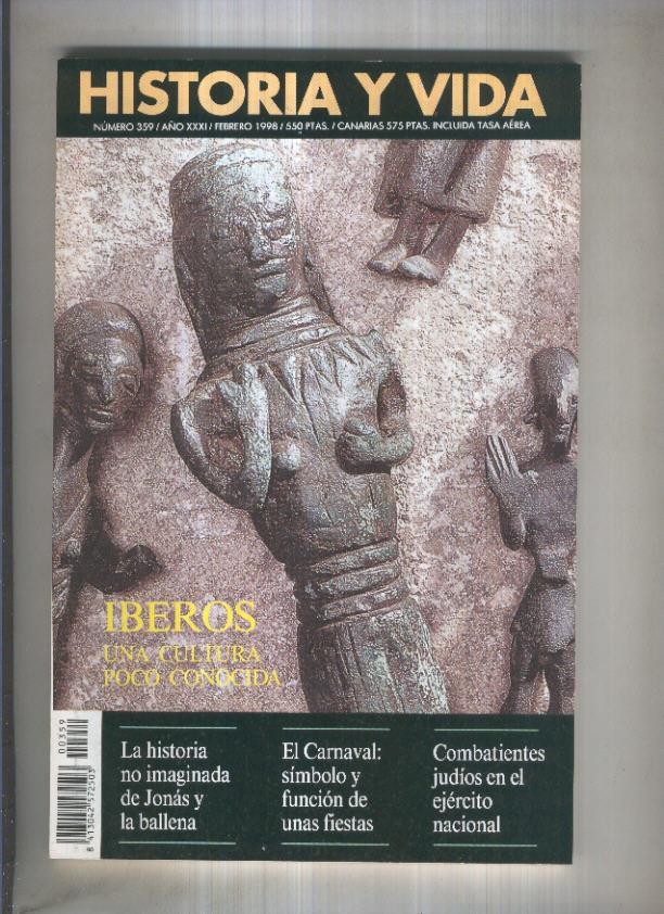 Historia y Vida revista numero 359: Iberos una cultura poco conocida