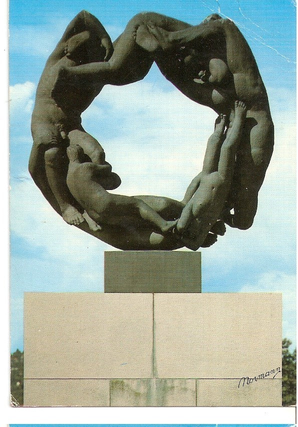 Postal 045295 : Norway: Oslo. The Vigeland Sculpture