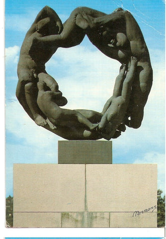 Postal 045295 : Norway: Oslo. The Vigeland Sculpture