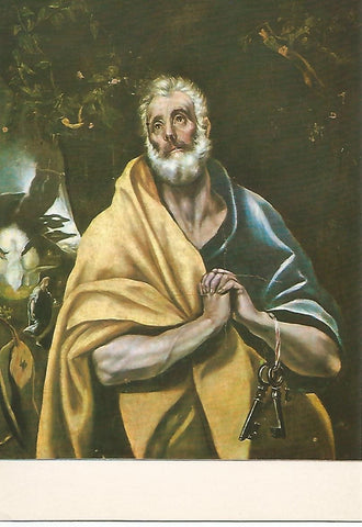 Postal 50946: EL GRECO - Las lagrimas de San Pedro