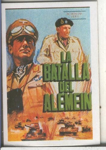 Cromos: Video Guay numero 033: La batalla del Alemein
