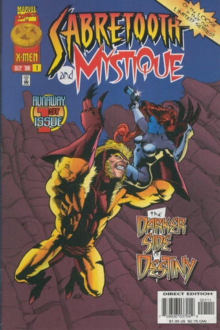 MYSTIQUE AND SABRETOOTH: Vol.1, No.01 Old Sins Cast Long Shadows