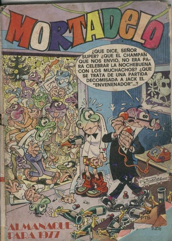 Mortadelo almanaque 1977