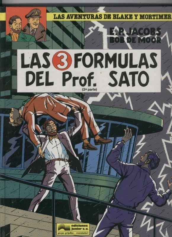 Blake & Mortimer volumen 12: Las 3 formulas del Profesor Sato,segunda parte