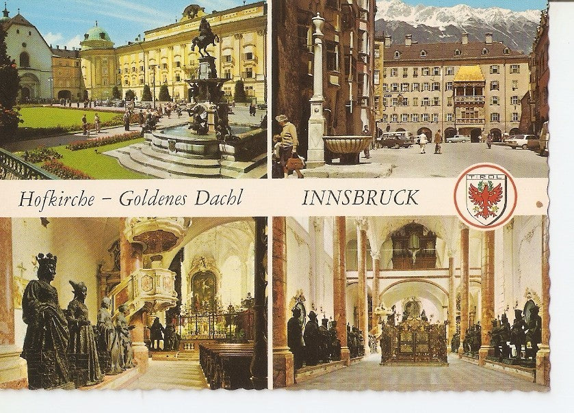 Postal 037484 : Hofkirche - Goldnes Dachl Innsbruck