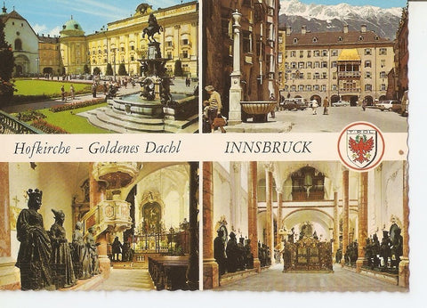 Postal 037484 : Hofkirche - Goldnes Dachl Innsbruck