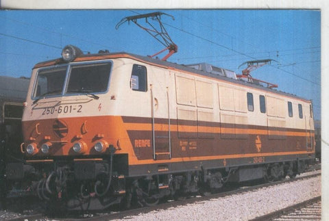 Postal  013889: Tren Locomotora electrica 250-601-2
