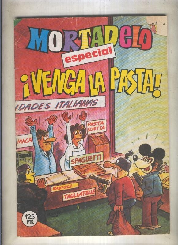 Mortadelo Especial numero 184: Venga la pasta (numerado 2 en la trasera)