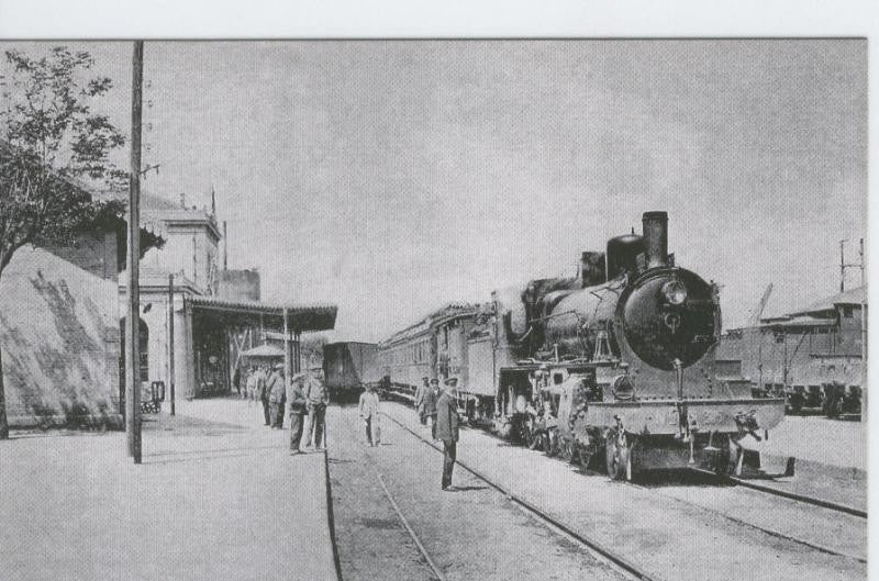 Postal 012341: Estacion de Terrassa (Barcelona), año 1920
