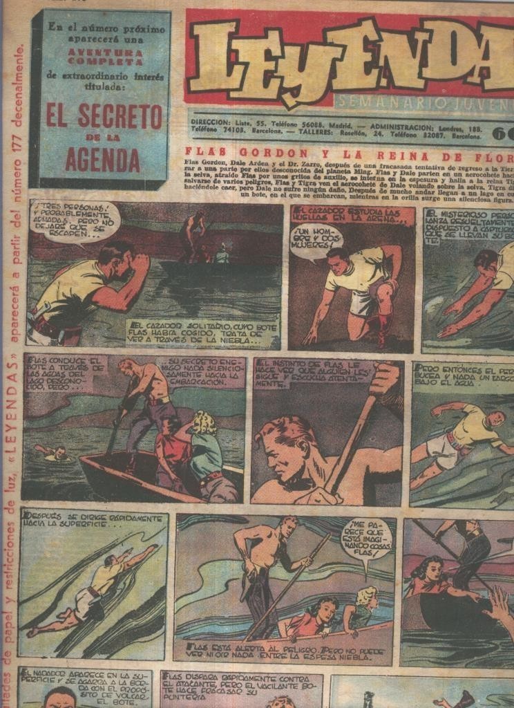 Leyendas Infantiles de Hispano Americana numero 176 (procede de tomo desencuadernado)