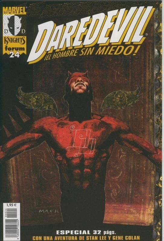 Marvel Knights: Daredevil el hombre sin miedo numero 24: Pleito de disfraz rojo