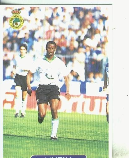 Cromos: Las fichas de la liga 95/96-Racing Santander: Mutiu