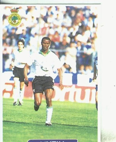 Cromos: Las fichas de la liga 95/96-Racing Santander: Mutiu