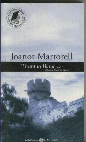 Tirant lo blanc volumen I