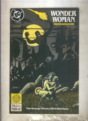Wonder Woman numero 14 (numerado 2 en interior cubierta)