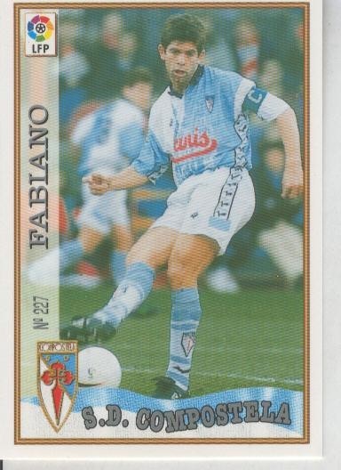 Cromo Liga 97/98: S.D.Compostela numero 227: Fabiano