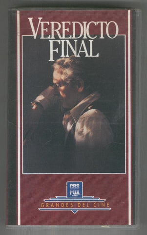 VHS Cine: VEREDICTO FINAL - Sidney Lumet