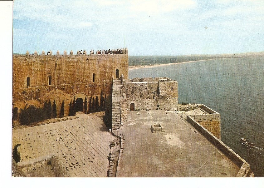 Postal 024997 : Castillo. Patio de Armas. Peñiscola (Castellon)