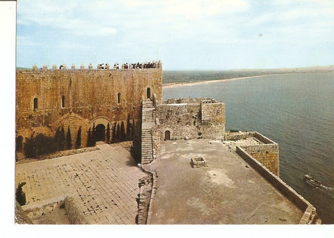 Postal 024997 : Castillo. Patio de Armas. Peñiscola (Castellon)