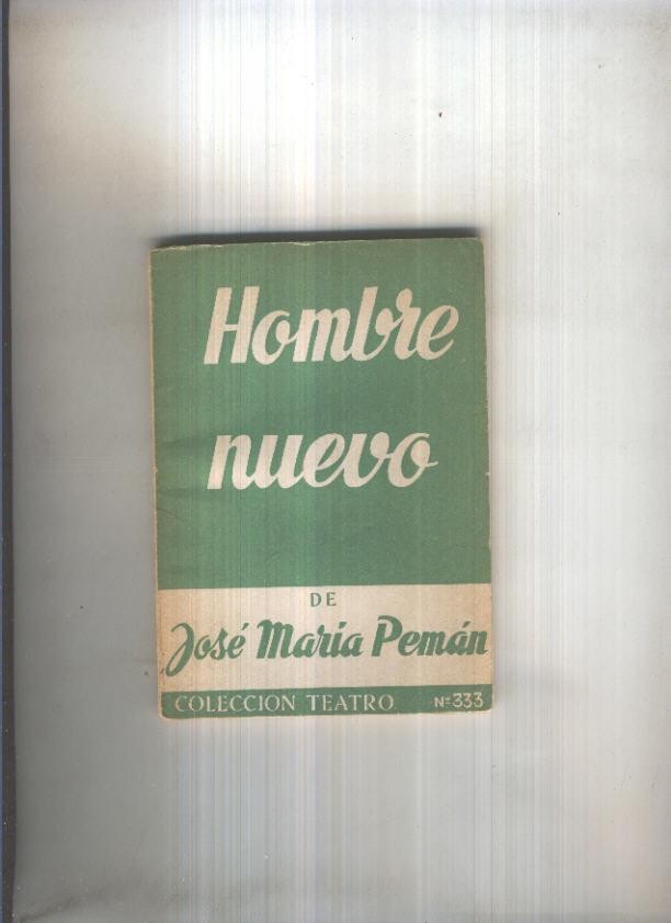 Teatro numero 333: Hombre nuevo