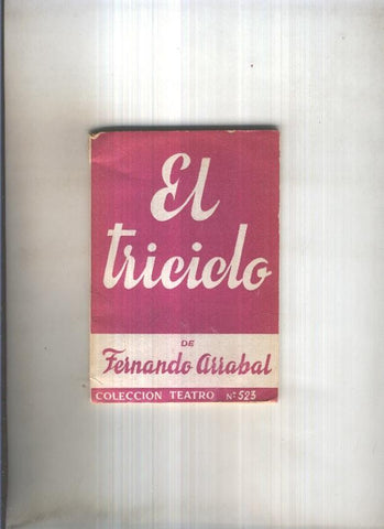 Teatro numero 523: El triciclo
