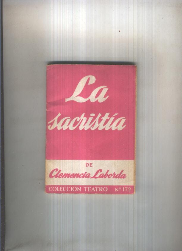 Teatro numero 172: La sacristia