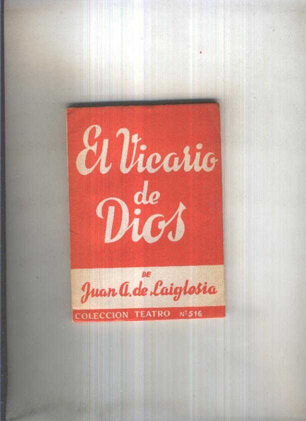 Teatro numero 516: El vicario de Dios