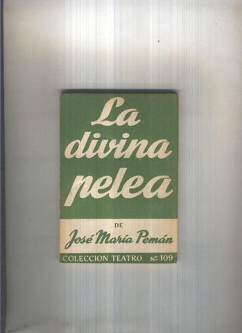 Teatro numero 109: La divina pelea