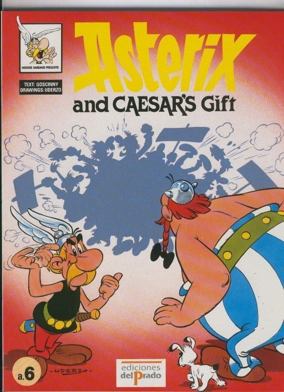 Asterix ingles volumen 6: and Caesar,s Gift