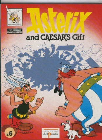 Asterix ingles volumen 6: and Caesar,s Gift