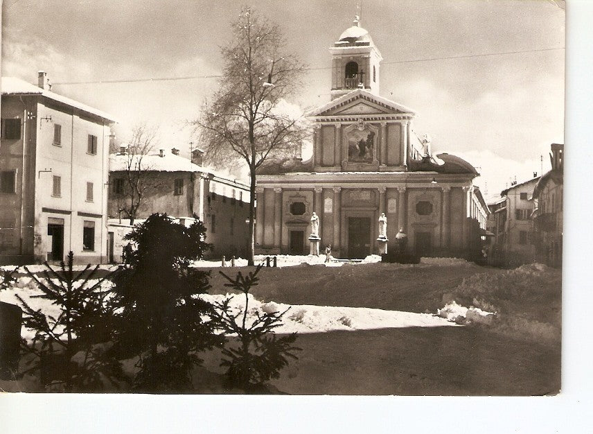 Postal 028371 : Boves - Piazza dOlmo invernale