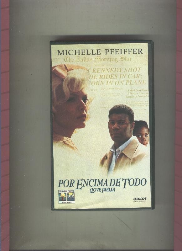Video VHS: Por encima de todo (Michelle Pfeiffer-Dennis Haysbert)