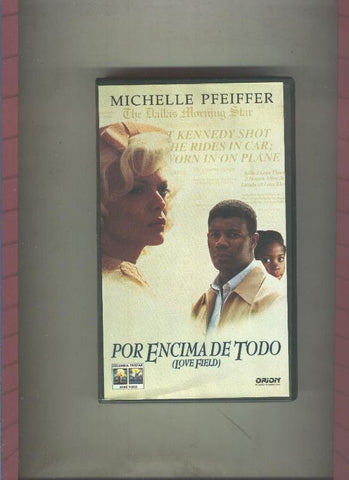 Video VHS: Por encima de todo (Michelle Pfeiffer-Dennis Haysbert)