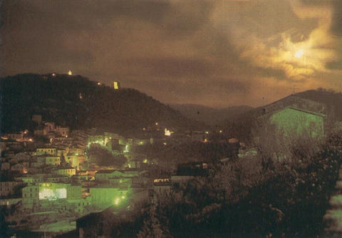 Postal 015805: Arpino Notturna, Veduta