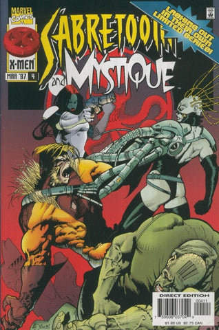 MYSTIQUE AND SABRETOOTH: Vol.1, No.04 : Willing Victims