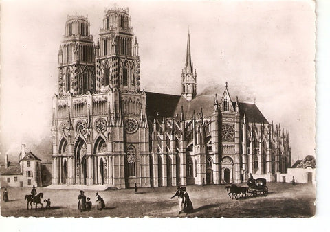 Postal 035750 : Orleans (Loiret) - Cathedrale Ste. Croix