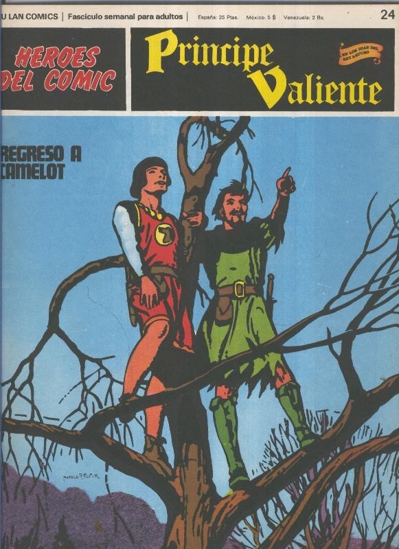 El Principe Valiente Numero 24: Regreso a Camelot