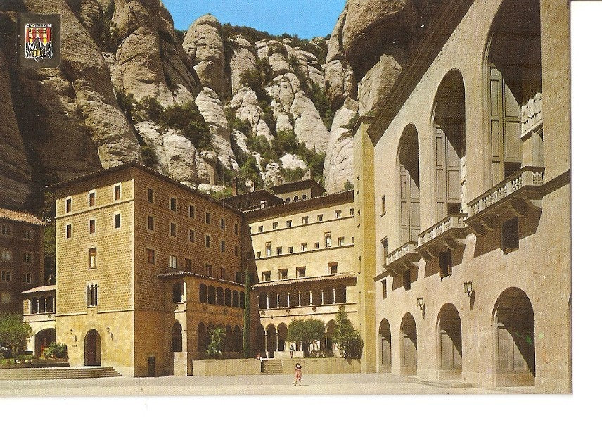 Postal 031131 : Montserrat. Edificis gotics