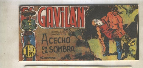 El Gavilan facsimil numero 22: Acecho en la sombra