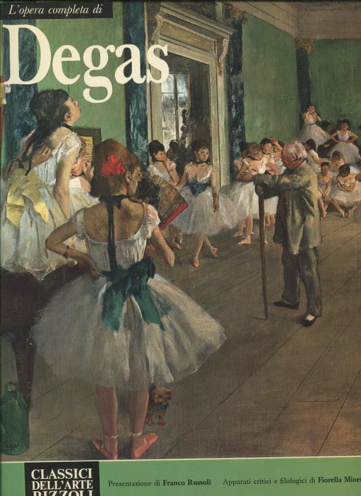Classici dell,arte Rizzoli numero 045: Edgar Degas