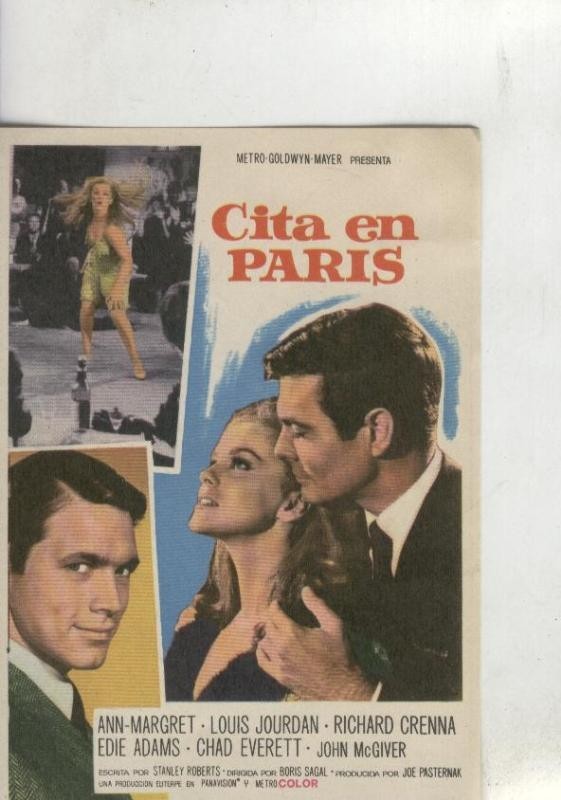 Programas de Cine: Cita en Paris