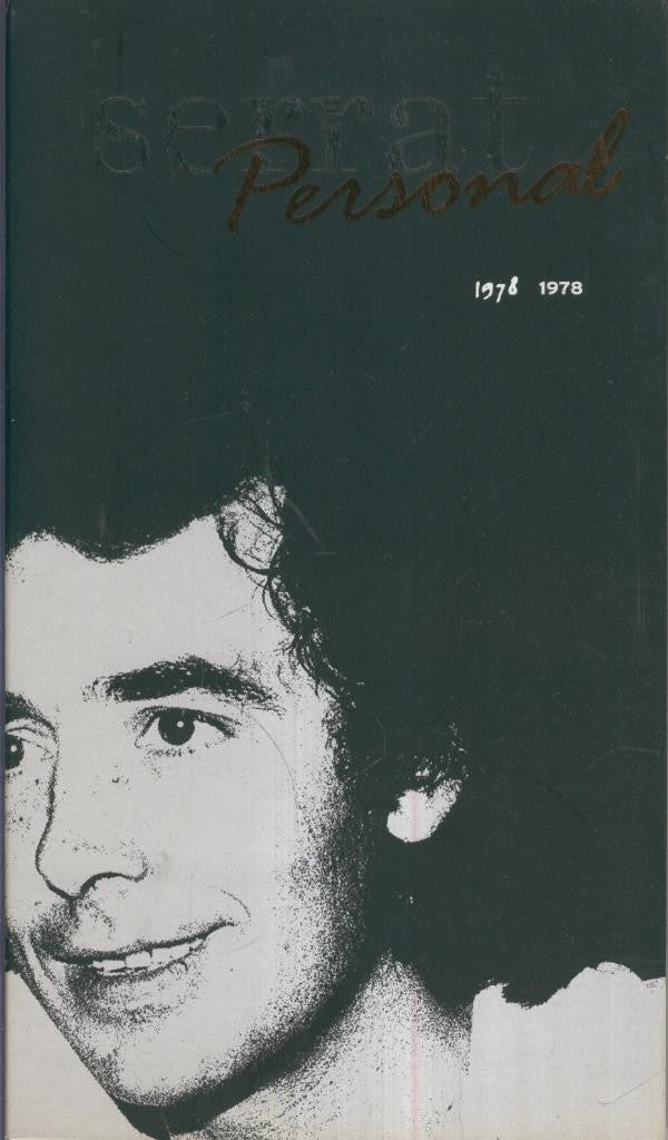 Cd Musica: SERRAT PERSONAL, 1978: 1978
