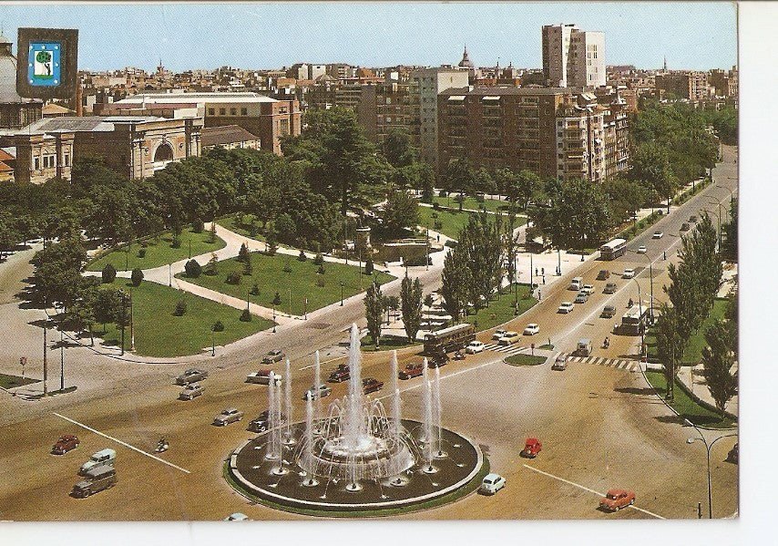 Postal 024689 : Plaza de San Juan de la Cruz Paseo de la Castellana. Madrid