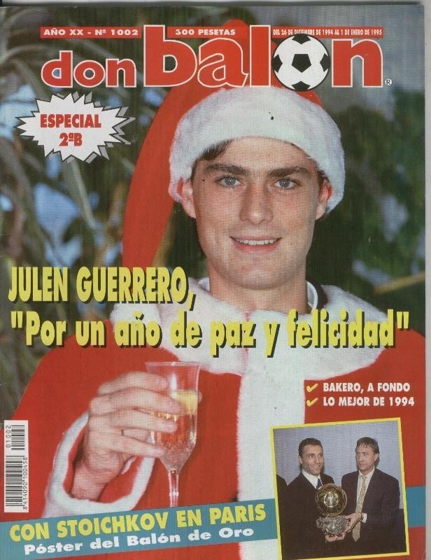 Don Balon numero 1002 : poster de Stoichkov