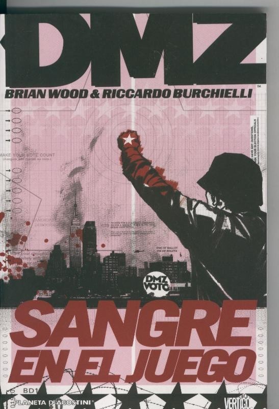 Coleccion Vertigo: DMZ: Sangre en el juego