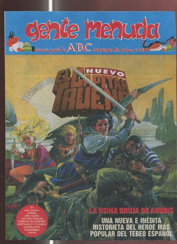 Gente Menuda seminario juvenil de ABC numero 098: El Capitan Trueno, etc