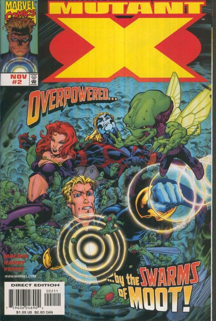 MUTANT X, Vol.1 No.02A: No way out